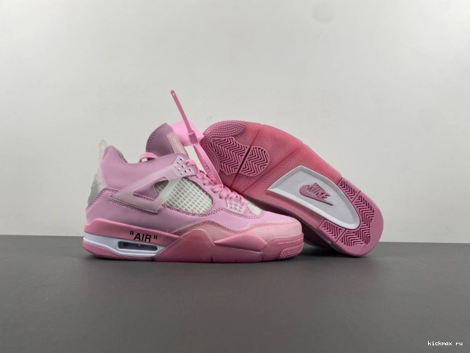Cheap PINK 4 JORDAN X OFF-WHITE 0719
